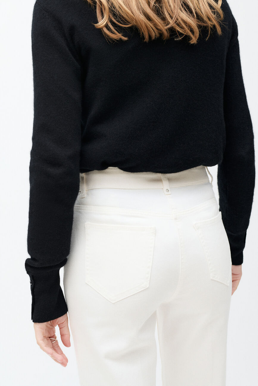 como pants ivory woman Como pants ivory woman