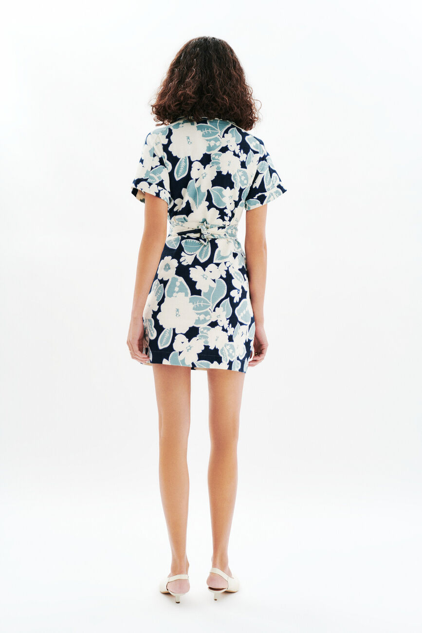 Robe Rokan bleu clair femme