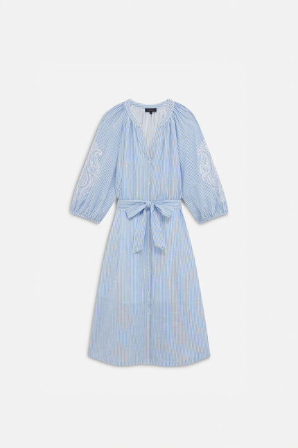 Robe raubie bleu ciel femme