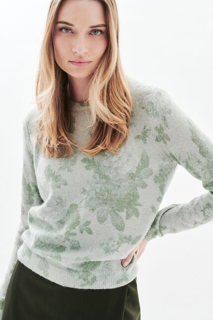 Mfabiola sweater khaki green woman