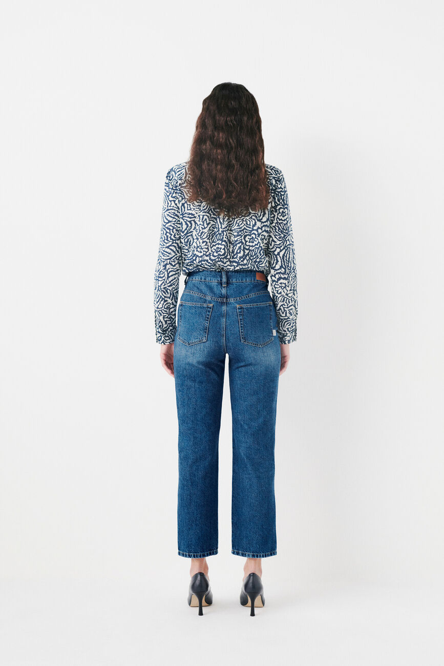 Pantalon poppy denim stone femme