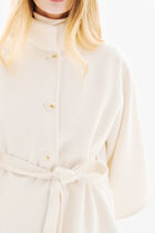 Hacaro poncho cream woman