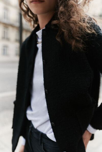 blazer suzie noir femme