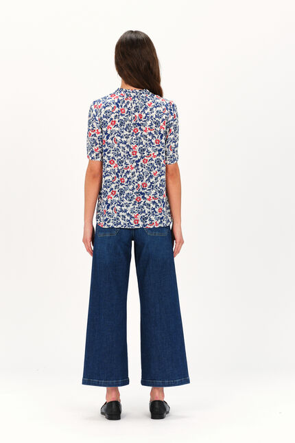Blouse chimen denim stone femme