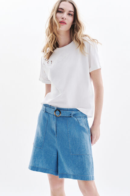T-shirt Tsorrento blanc femme