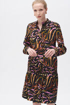 Sybil1 dress cognac brown woman