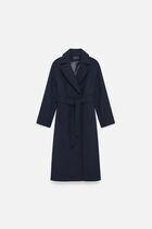 maname coat navy blue woman