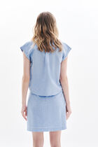 Jemila skirt sky blue woman