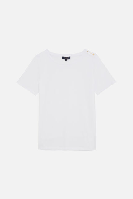 T-shirt Tjaya bianco donna