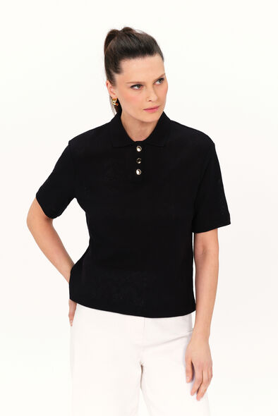 t shirt tcrochet noir femme T-shirt tcrochet noir femme