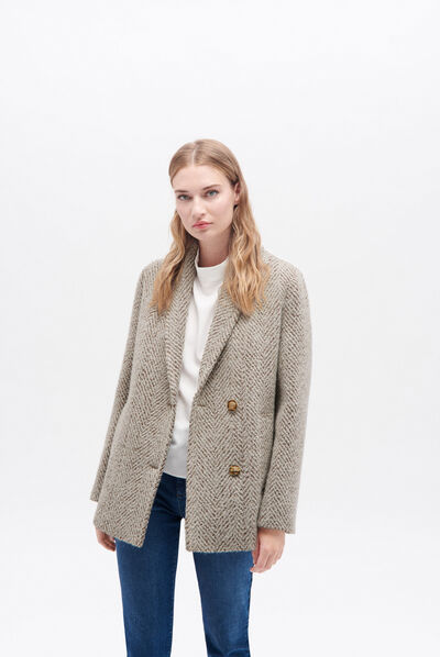 Jas Gabon cognac bruin vrouw