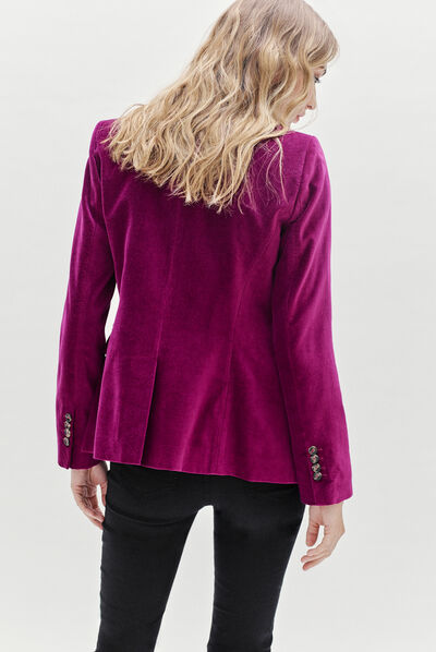 blazer aurora prune femme