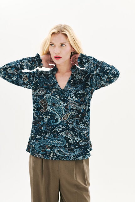 T-shirt Tiltana3 teal woman