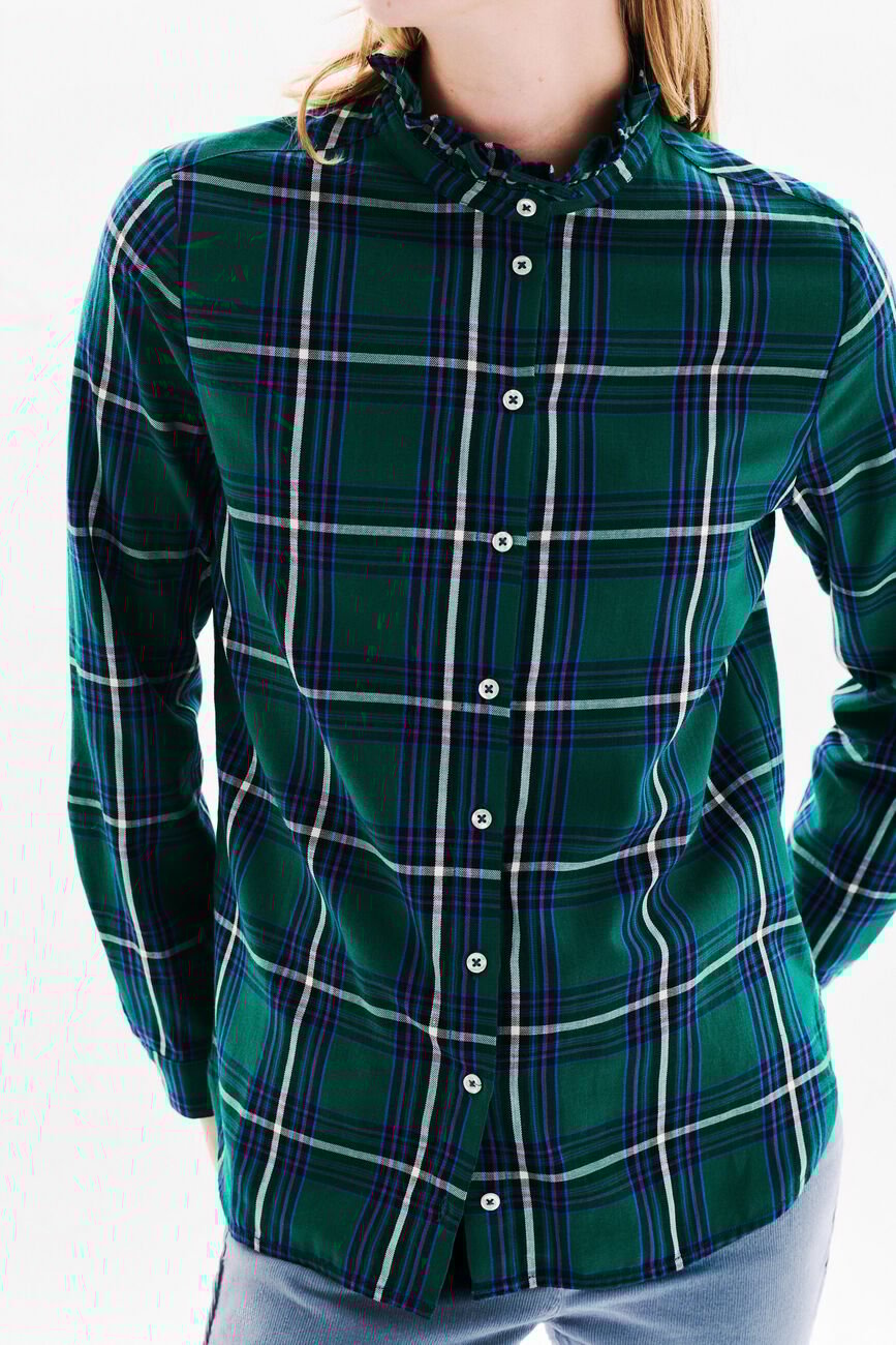 Celica shirt teal green woman