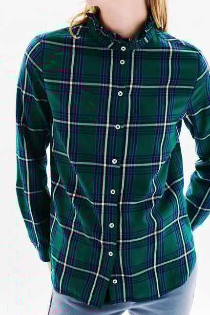 Celica shirt teal green woman