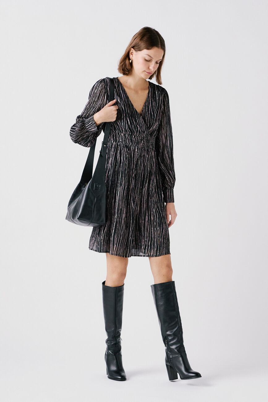 Robe rgasty noir femme