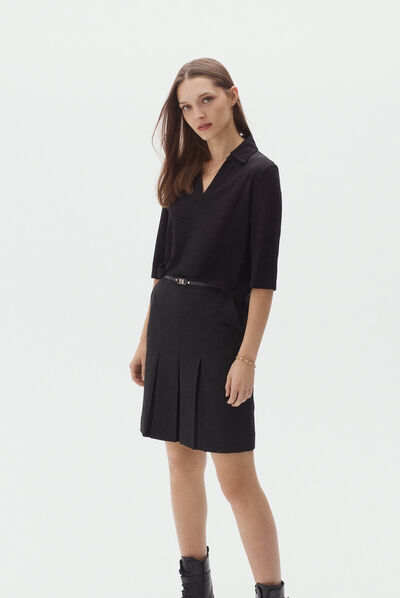 tee shirt elisa noir femme