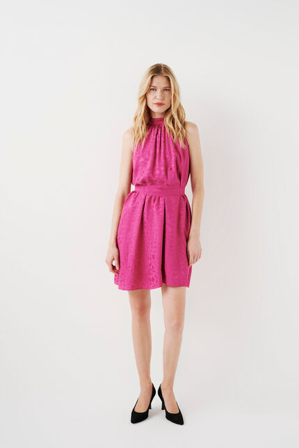 vestido rlidia rosa mujer