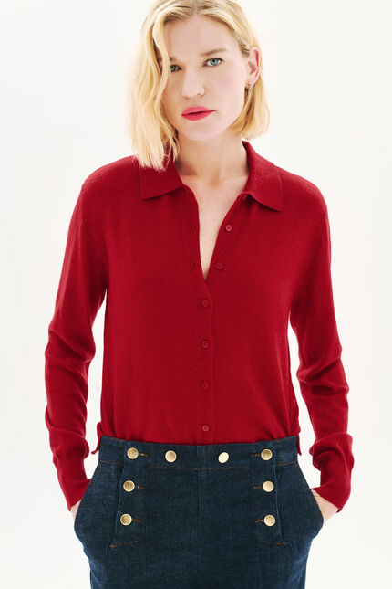 Maglione Mpluton rosso donna