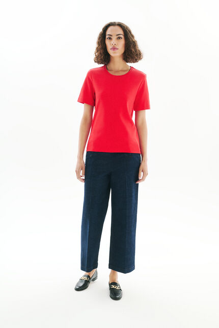 T-shirt thugo rouge femme