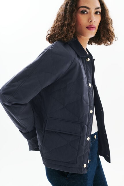 Parka Gombo blu navy donna