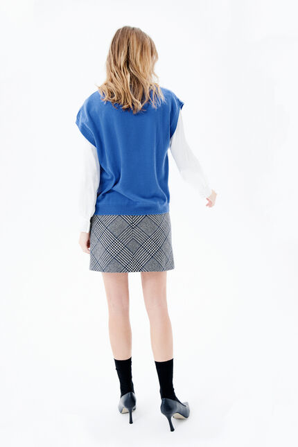Maglione mathilde elektroblau donna