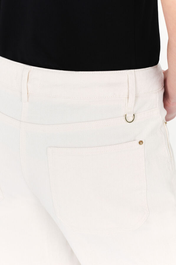 pantalon piper ivoire femme Pantalon piper ivoire femme