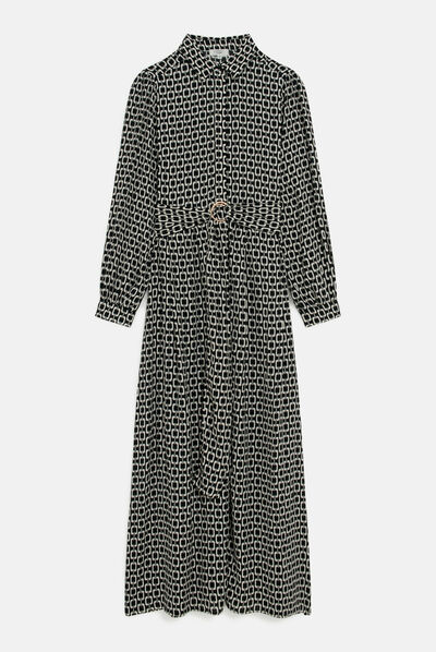 Robe rileste noir femme