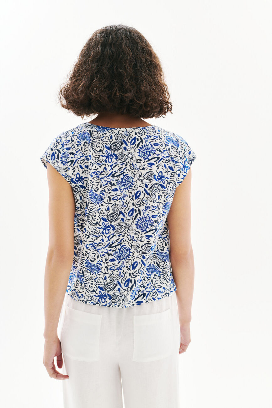 Camiseta Timi1 azul real mujer