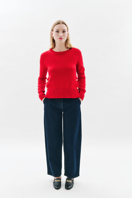 Maglione Maden rosso donna