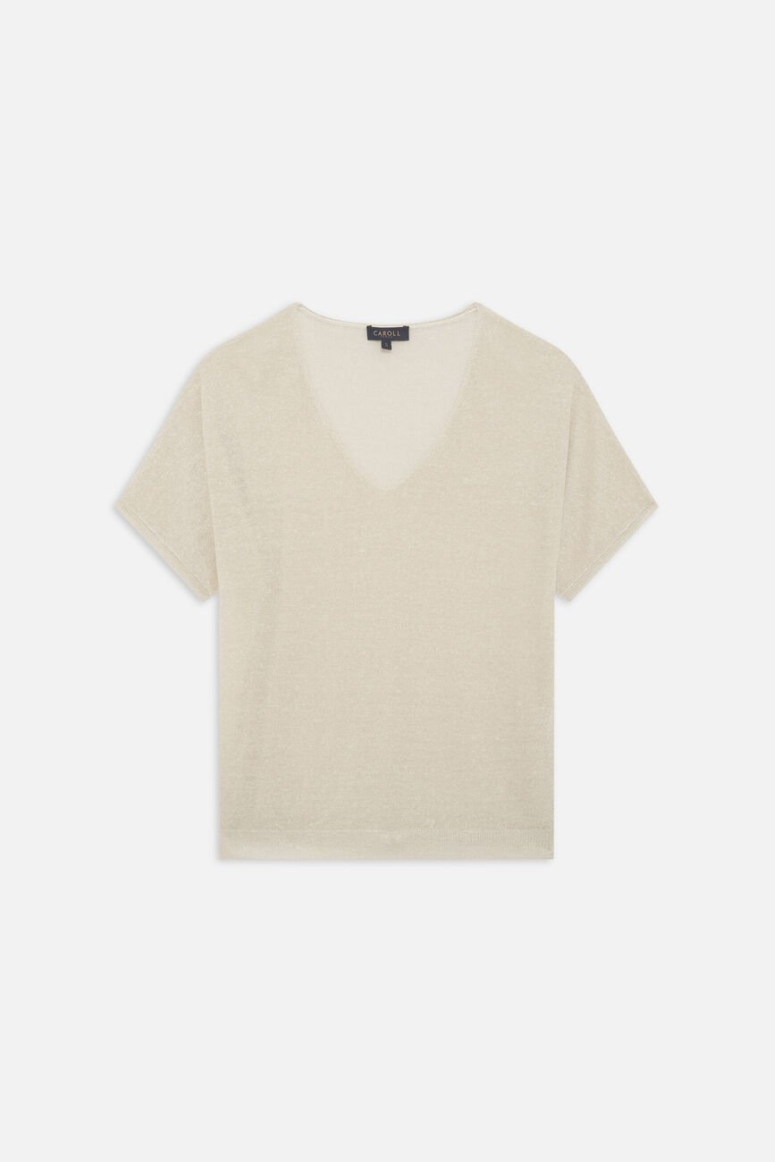 Pull Milanel2 ecru femme