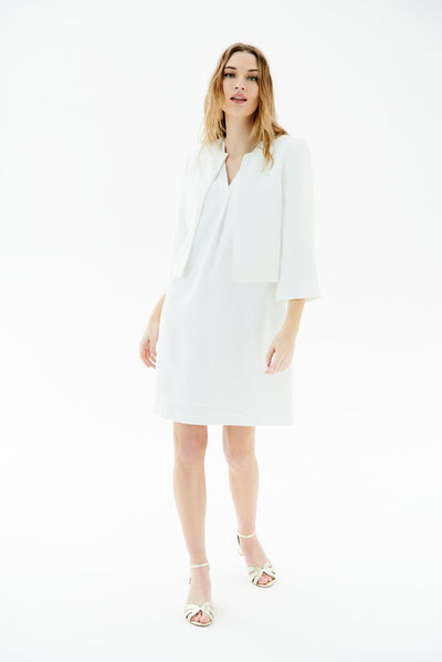 Chaqueta Pauline marfil mujer