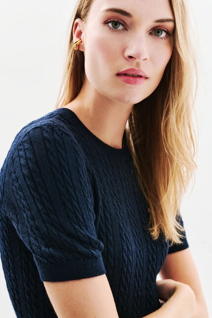 Maglione Mjim blu navy donna