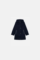 Gvenard Coat navy blue woman