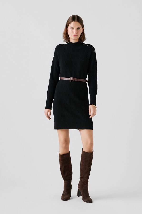 robe rmaeva 100 laine noir femme Robe Rmaeva 100% laine noir femme