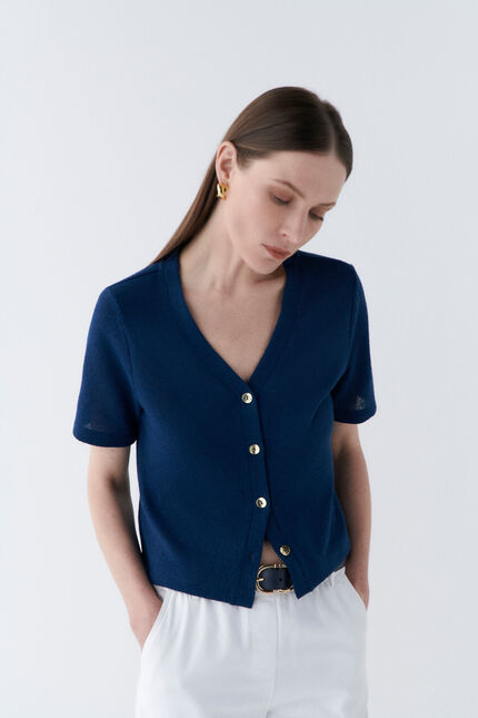 T-shirt tvacances denim stone donna