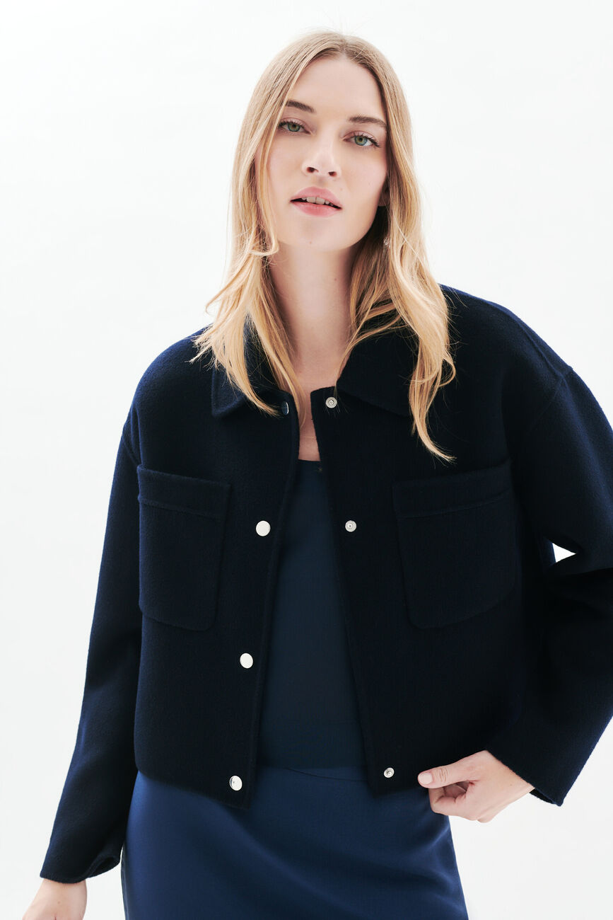 marineblauw vrouw