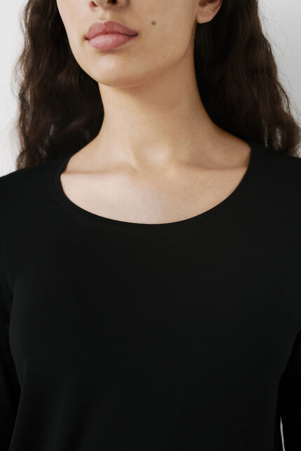 T-shirt tbasico zwart vrouw