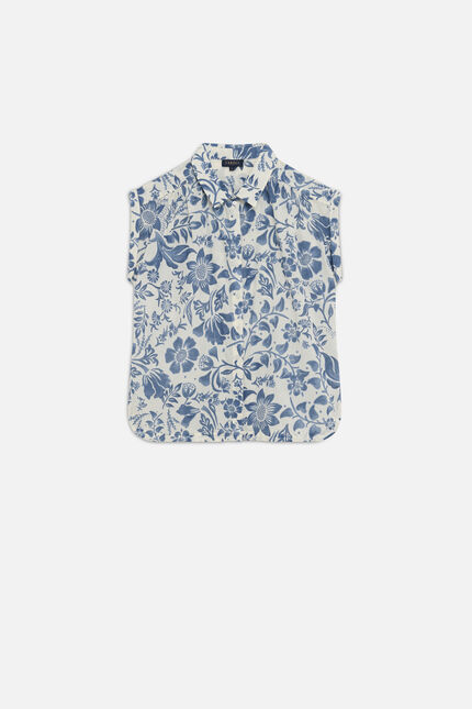 Camicia celora denim stone donna