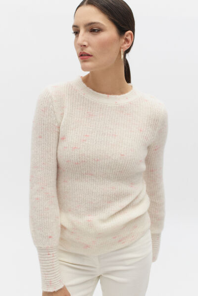 pull polina ivoire femme