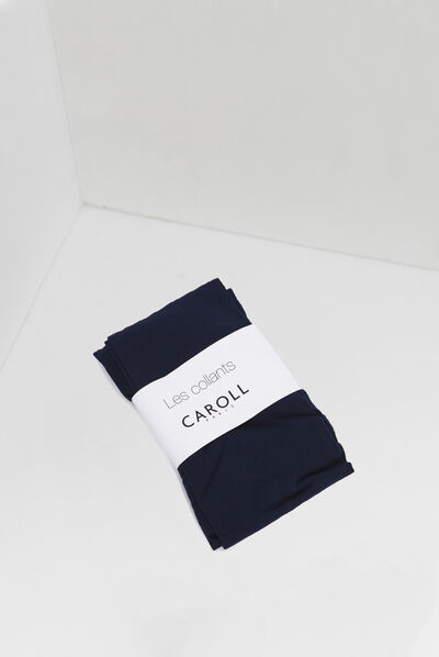 collant james b bleu marine femme