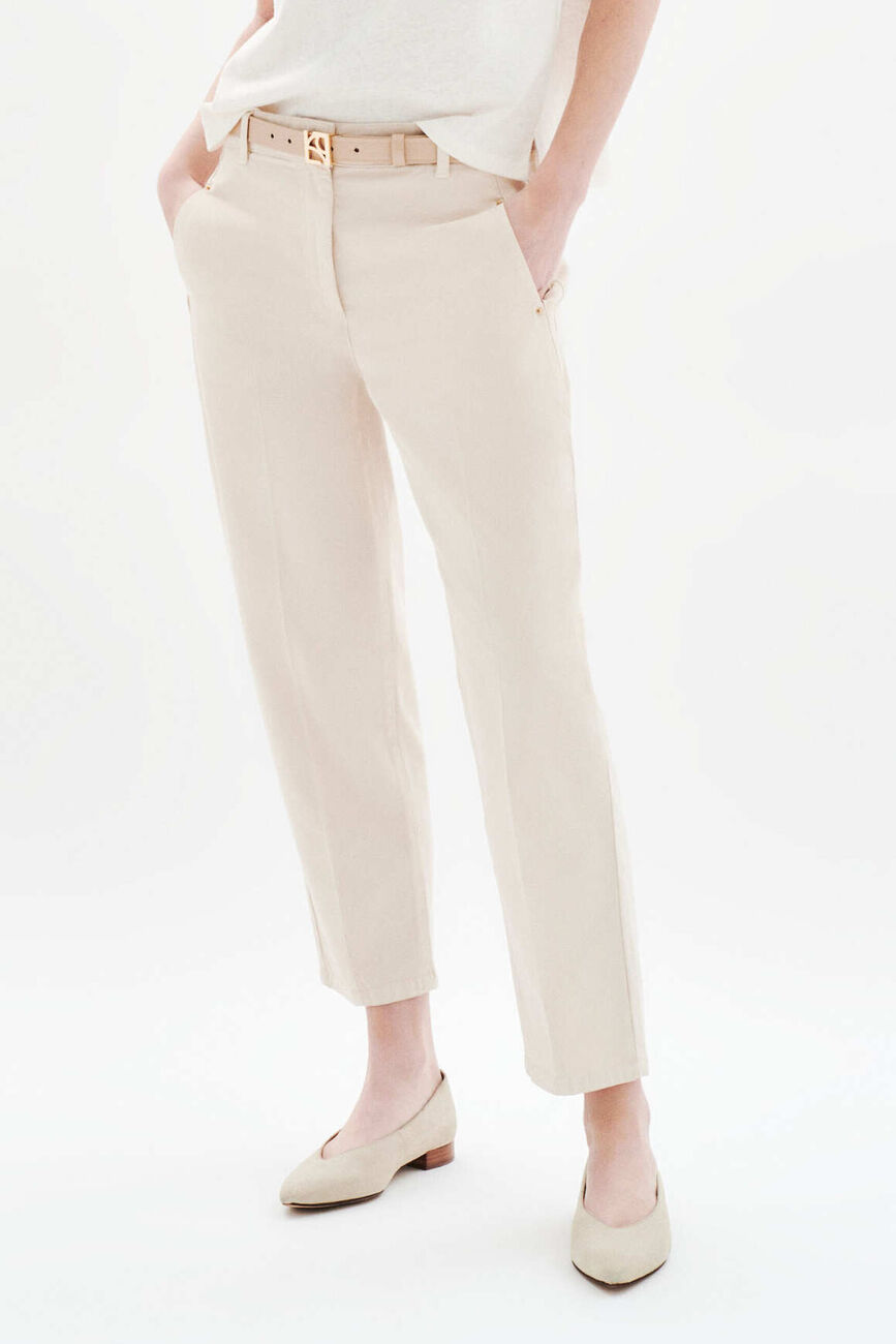 Hose Polly sandfarben damen