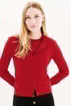 Mjules cardigan red woman
