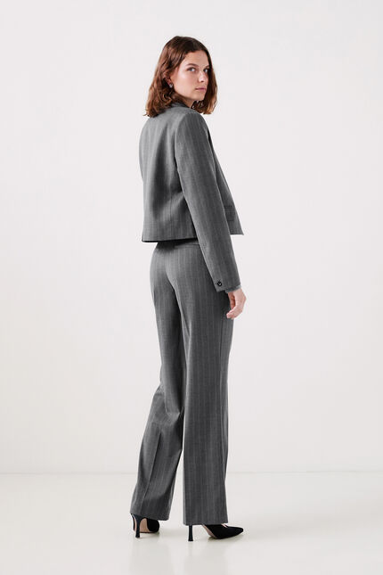Giacca voyelle grigio scuro donna