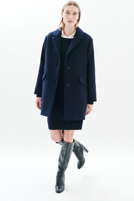 marineblauw vrouw
