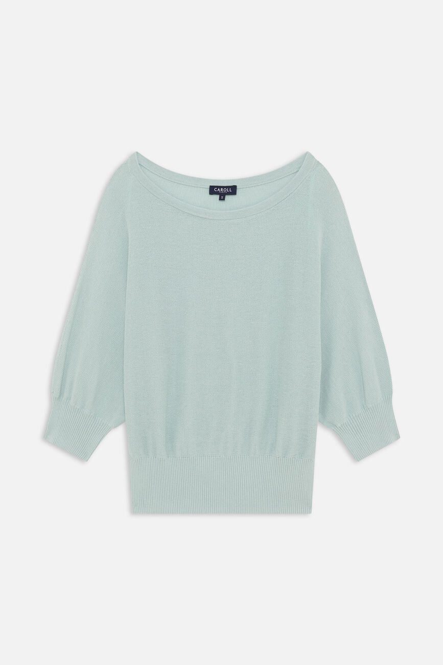 Pull joan oversize vert menthe femme