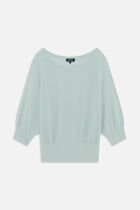 Joan oversized sweater mint green woman