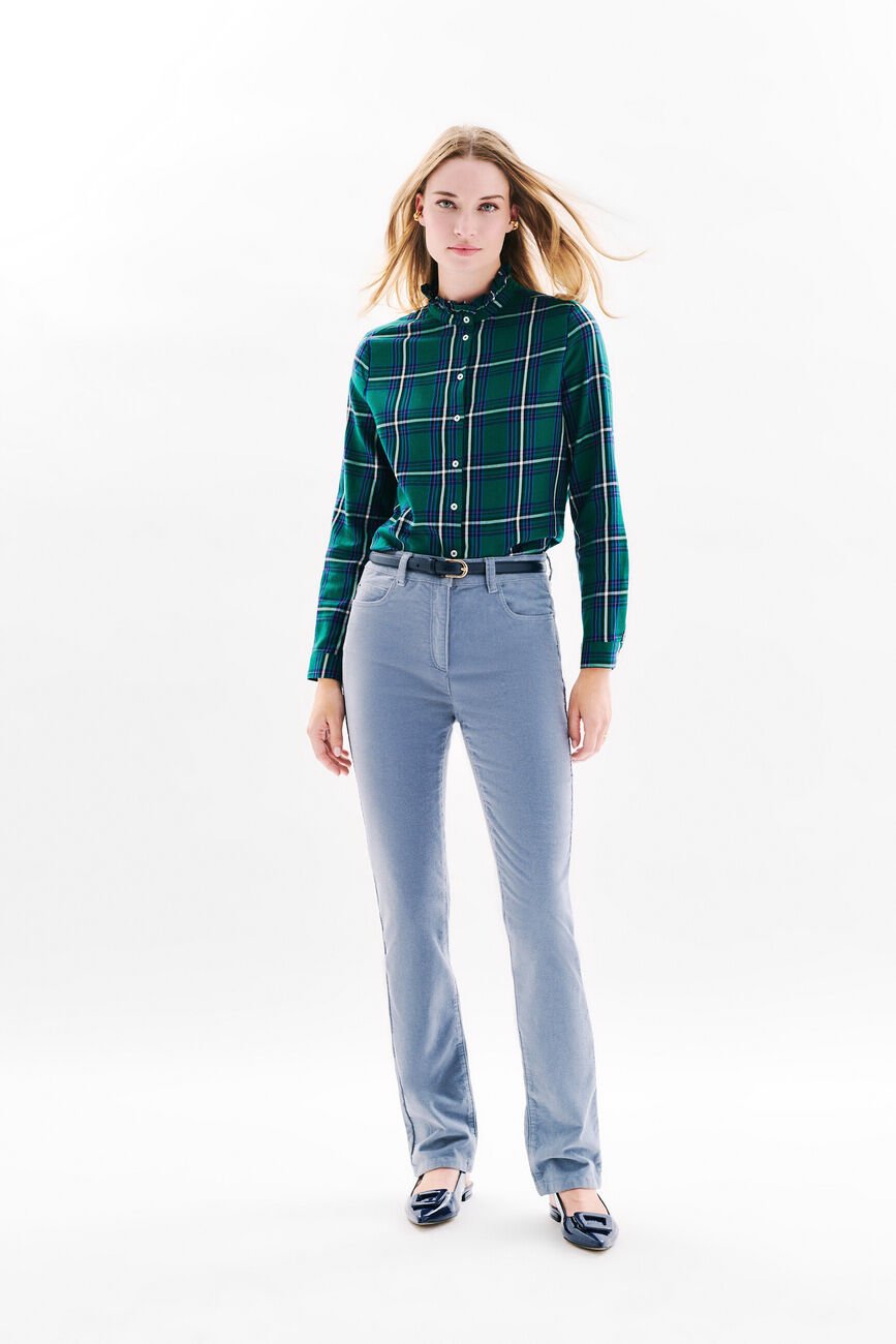 Celica shirt teal green woman