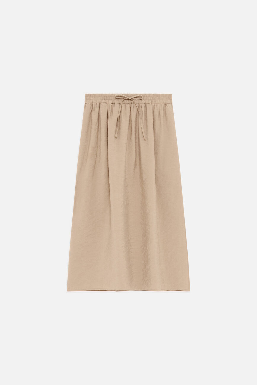 Jupe jim beige femme
