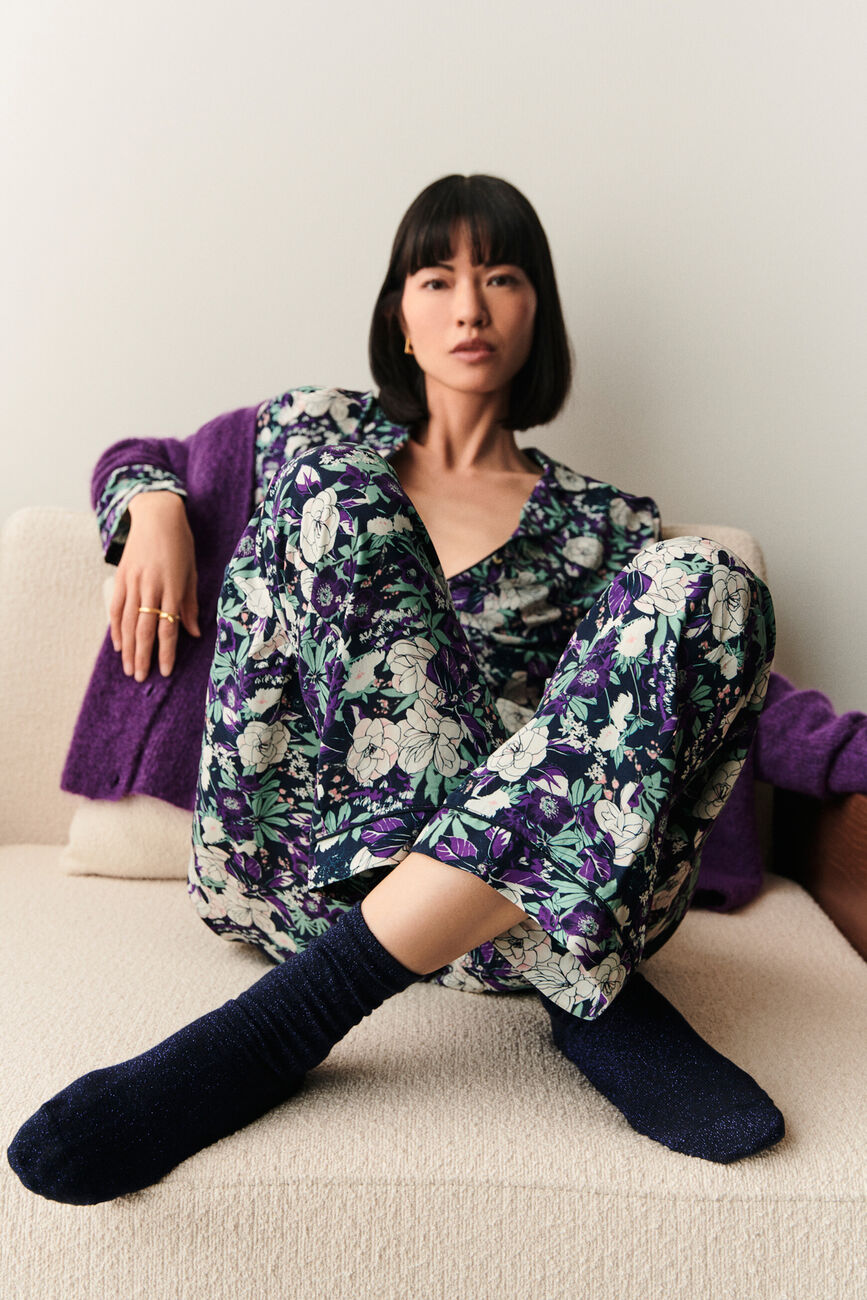 Pyjama axel parme femme